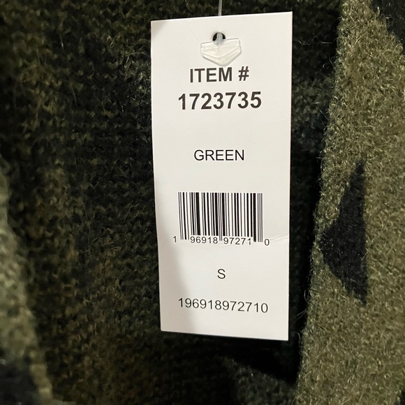 Frye Women’s Green Aztec Cardigan Size Small - Picture 11 of 11